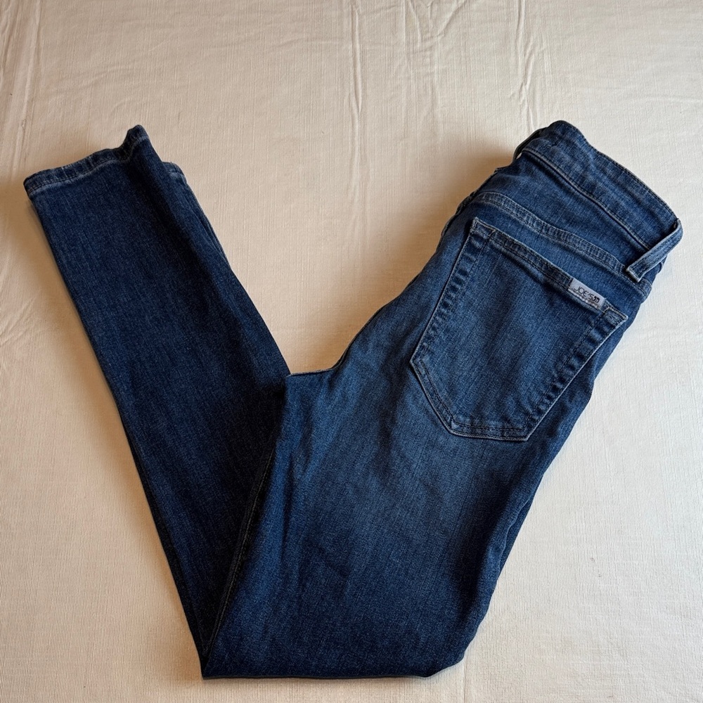 Joe's Jeans Women's Dark Blue High Rise Skinny Crop Jeans Size 26